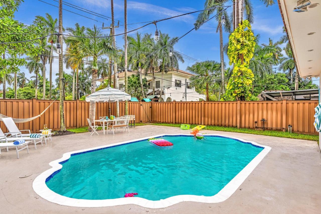 Tropical Oasis With Pool 10 Mins Airport & 5 Mins Beach Hollywood Dış mekan fotoğraf