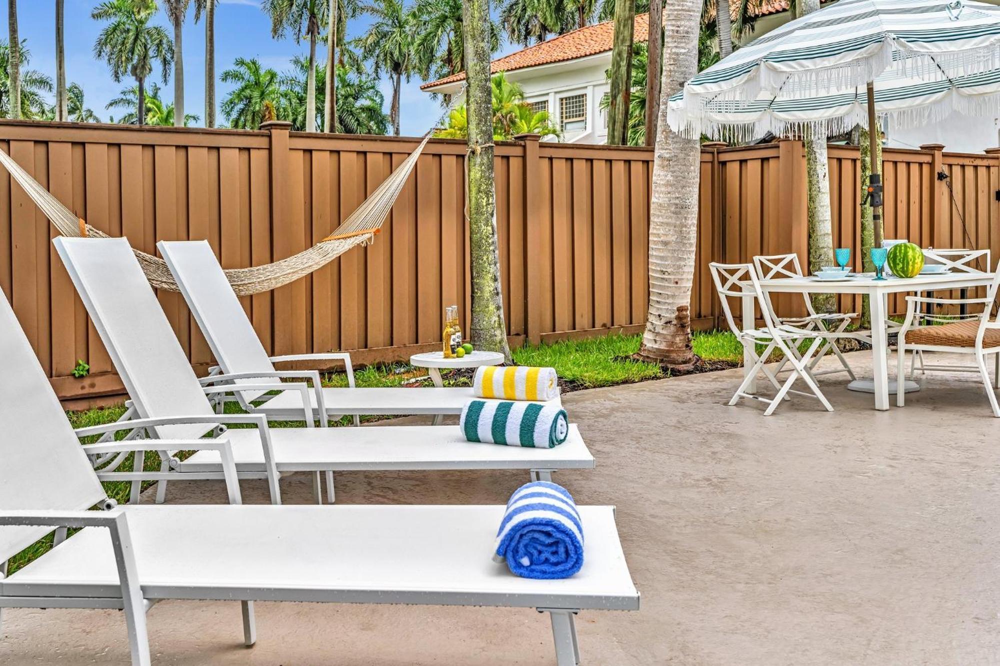 Tropical Oasis With Pool 10 Mins Airport & 5 Mins Beach Hollywood Dış mekan fotoğraf
